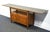 Wood Davis Cabinet Co. Solid Walnut Italian Provincial 80" Flip Top Server Buffet For Sale - Image 7 of 12
