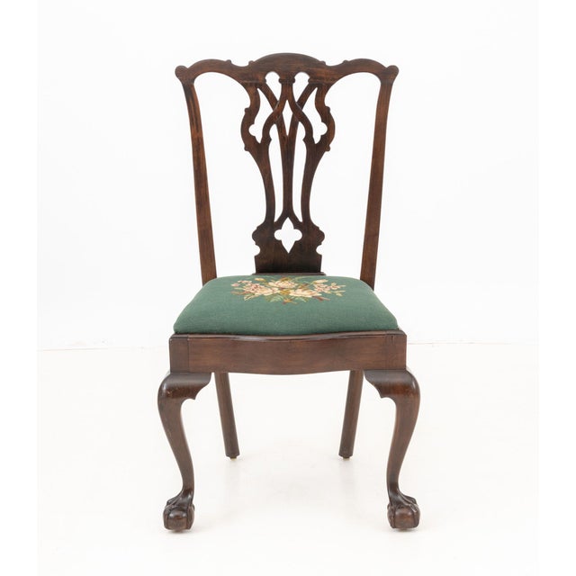 George III Style Mahogany Dining Chairs, 8 For Sale In New York - Image 6 of 18