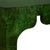 Not Yet Made - Made To Order Matthew Izzo Home Hannah Emerald Green Burl Wood Occasional Table For Sale - Image 5 of 6