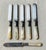 1900s Mother-of-Pearl & Silver Butter Knives | Landers Frary Clark Aetna Works - Set of 6 For Sale - Image 10 of 15