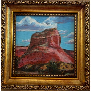 Ghost Ranch Mesa Landscape Painting – Original Southwest Desert Artwork For Sale
