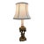 Vintage Neoclassical Style Gilt Bronze Lamp For Sale