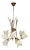 Cierre Studio Italian Handcrafted White Glass Pendant Lamp For Sale
