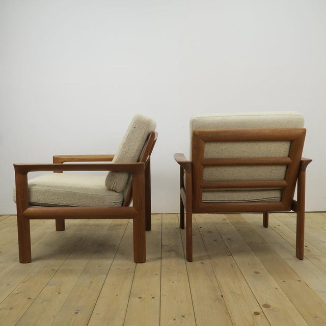 Teak Lounge Chairs from Komfort Møbler, Denmark, 1960, Set of 2 For Sale - Image 14 of 17