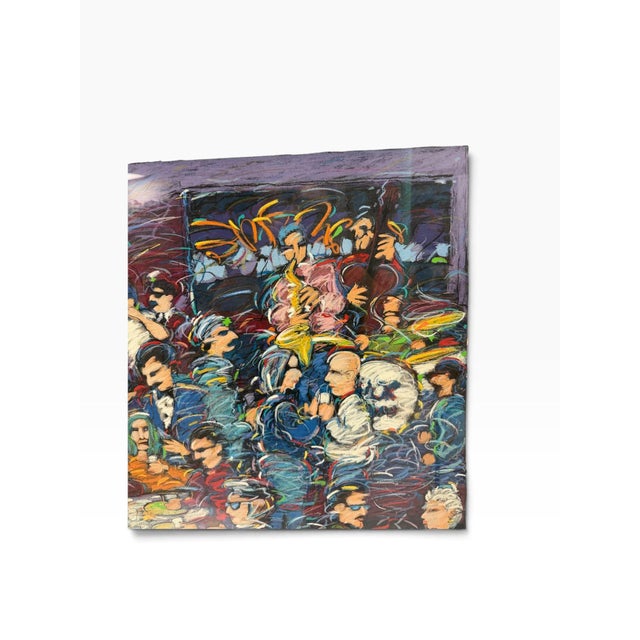 Large James Talmadge Signed Mid-Century Artist’s Proof Serigraph For Sale In West Palm - Image 6 of 10