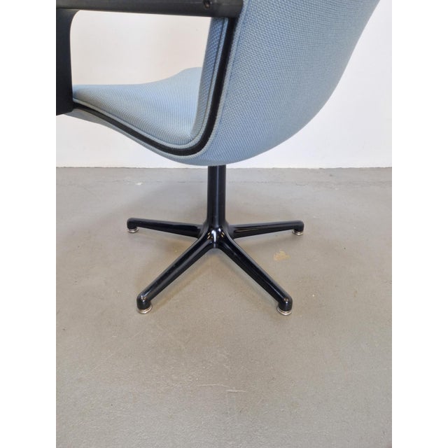 Vintage Channel Swivel Office Chairs by Geoffrey Harcourt for Artifort, 1980s, Set of 6 For Sale - Image 9 of 14