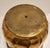 Metal Vintage Mid-Century Brass Swirl Planter/Wastebasket Made in India For Sale - Image 7 of 10