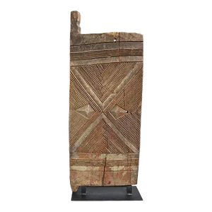 Vintage Igbo Door on Stand