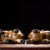 Pair of Vintage Cloisonné Enamel Pixiu Statues With Gilt Bronze Accents For Sale - Image 9 of 9