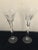 Contemporary 1990s Waterford Crystal Happiness Champagne Flutes- a Pair For Sale - Image 3 of 8