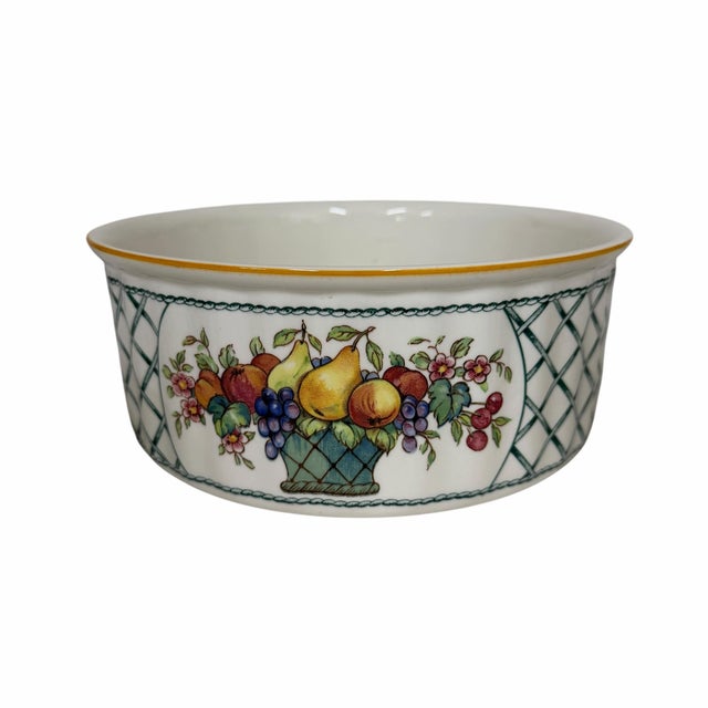 Farmhouse Villeroy & Boch Vilbofour Basket Soufflé Bowls - Set of 3 For Sale - Image 3 of 8