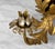 Vintage Italian Gold Gilt Metal Centerpiece Planter Candlestick Holder For Sale - Image 9 of 10