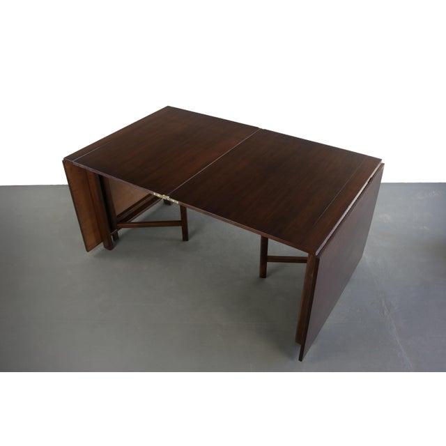 Mid Century Bruno Mathsson "Maria Flap" Style Dining Table For Sale - Image 9 of 9