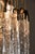 Glass and Brass Chandelier with Icicle Pendants from Itre, 1970s For Sale - Image 16 of 18
