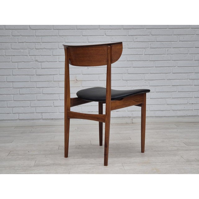 Mid-Century Modern Danish Dining Chairs in Teak Wood, 1960s, Set of 5 For Sale - Image 3 of 18