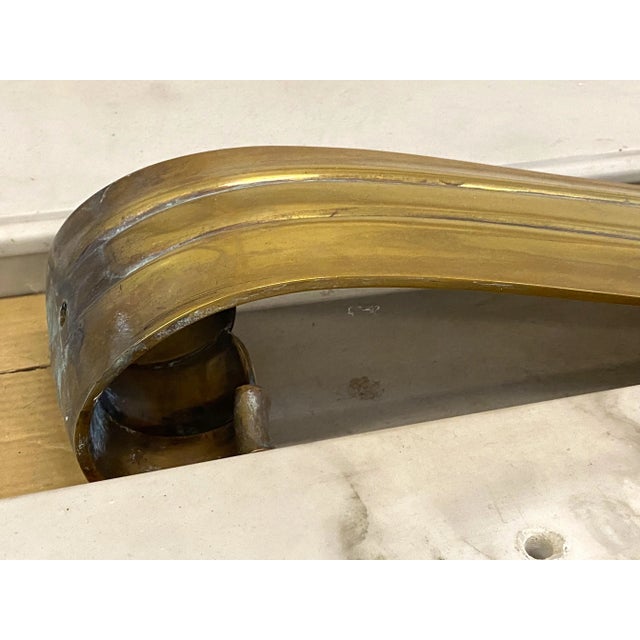 Brown Console with Mirror by Osvaldo Borsani, 1940s For Sale - Image 8 of 11