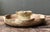 This vintage studio pottery appetizer bowl is a striking example of mid-century handcrafted stoneware, celebrated for its...