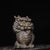 Traditional Late 19th Century Gilt Bronze Qilin Statue, Mythical Beast Figurine, 1.22kg For Sale - Image 3 of 9
