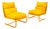 Space Age Yellow Stuns Lounge Chair by Jan Dranger & Johan Huldt for Innovator, 1970s For Sale