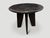 Andrianna Shamaris Mid Century Couture Espresso Stained Table For Sale - Image 4 of 6