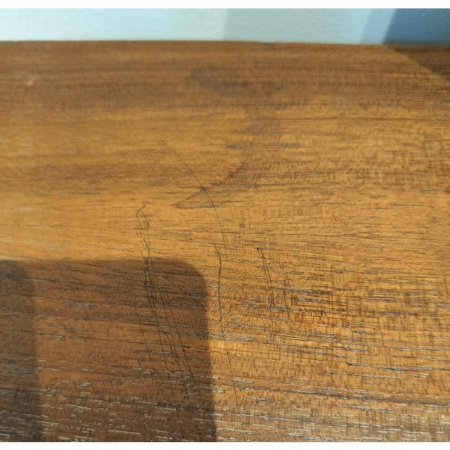 Brutalist French Art Deco Mahogany Sideboard in the Style of Charles Dudouyt For Sale - Image 11 of 14