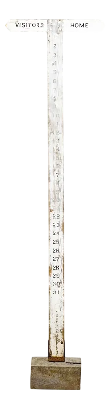 Croquet Scoring Post, 1900