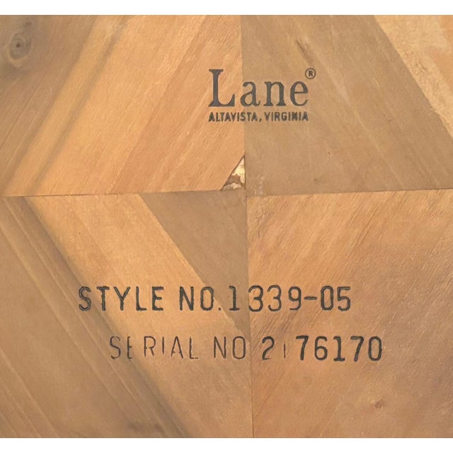 Coffee Mid-Century Modern Lane Walnut End Table For Sale - Image 8 of 8