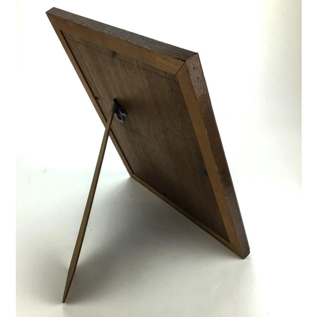 Wood Vintage Wood and Glass Framed Alaska Nostalgia Photo Print 1978 For Sale - Image 7 of 8