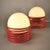 Red Spring-Loaded Table Lamps, 1970s, Set of 2 For Sale - Image 3 of 10