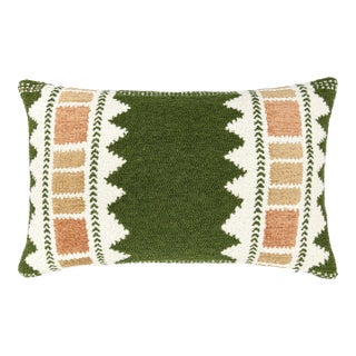 Scalamandre 22" x 14" Mistral Pillow in Everglade Sand For Sale