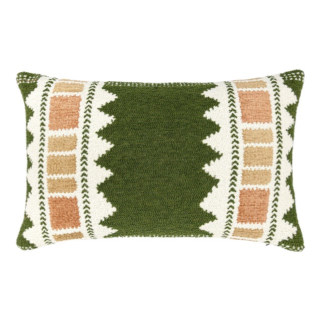 Scalamandre 22" x 14" Mistral Pillow in Everglade Sand For Sale