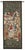This striking medieval tapestry was inspired from an original woven in the 15th Century and now at the Cluny Museum in...