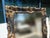 1990s Share Tall 64" Vintage French Provincial Louis XVI Black Gold Wall Mantle Mirror Bevel For Sale - Image 5 of 15