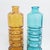 Italian Abstract Glass Bottles from Empoli, Set of 2 For Sale - Image 4 of 14