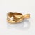 Modern les Must de Cartier 5 Band Trinity Ring Sz 5 1/4 EU 50 18k Gold Vintage Jewellery For Sale - Image 3 of 4