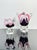 Set of two hand-formed art glass vases designed by Josef Hospodka for Chřibská Glassworks in the 1960s. Designer: Josef...