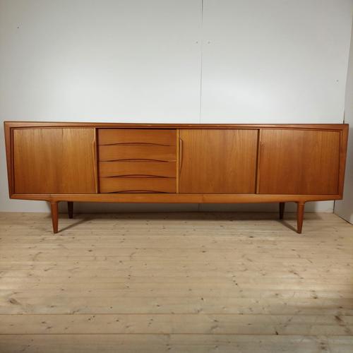 Wood Danish Sideboard by Axel Christiansen for Aco Furniture, 1960s For Sale - Image 7 of 7