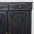 Late 19th Century Swedish Black Painted Sideboard With Fluted Diamond Carving For Sale - Image 9 of 13