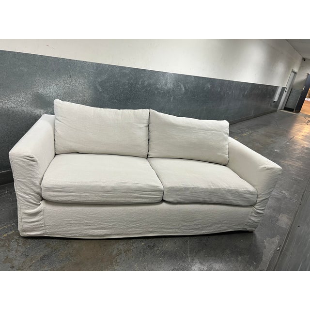 Rachel Ashwell Slipcover Simple Sofa Chairish