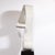 Mid-Century Modern Mid-Century Abstract Looped Ribbon Sculpture in White Marble on Pyramidal Base For Sale - Image 3 of 12