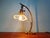 Art Nouveau Table Lamp in Bronze and Brass with Opalescent Glass Shade, France, 1900s For Sale - Image 9 of 14