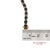 18k 750 Yellow Gold Natural Diamond and Blue Sapphire Tennis Bracelet For Sale - Image 12 of 13