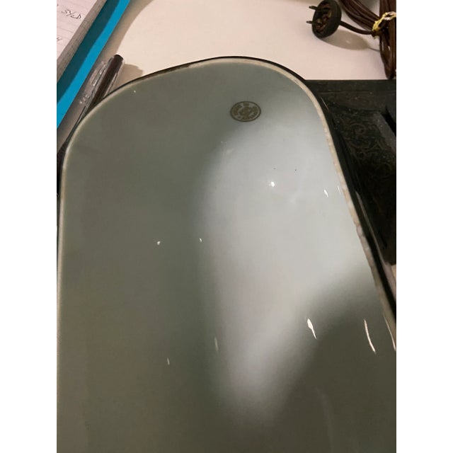 Green Aladdin Banker Desk Lamp Emeralite Green Shade For Sale - Image 8 of 12