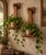 Mid-Century Primitive Rustic Brown Wood Wall-Mounted Shelf Sconces – Pair For Sale - Image 12 of 13