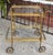 Metal Vintage Maison Jansen Brass Drinks Trolley Bar Cart For Sale - Image 7 of 13