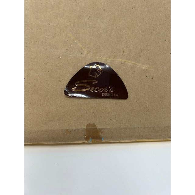 Sculpture Materials 19th Century Hand-Colored Engraving of the White House, “The President’s House, From the River” For Sale - Image 7 of 7