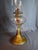Late 19th Century Antique Eapg Riverside Glass No. 423 Empress Kerosene Lamp Gold Intaglio Base 10.75" c.1894 For Sale - Image 5 of 15