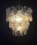 Italian Amber Murano Crostoli Glass Chandelier from Mazzega, 1990s For Sale - Image 14 of 18