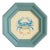Original Hand-Painted Crab Painting in a Hand-Painted Frame For Sale