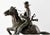 After Frederic Remington “Trooper of the Plains” Bronze Equestrian Sculpture on Marble Base One of the most iconic images...
